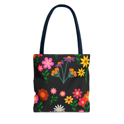 Colorful Floral Tote Bag – Eco-Friendly Every Day Essentials