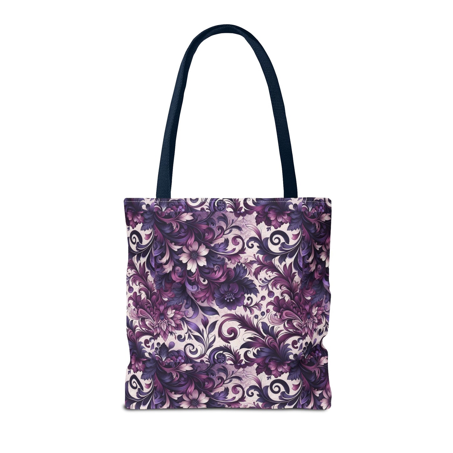 Floral Elegance Tote Bag - Stylish and Versatile Floral Pattern for Everyday Use