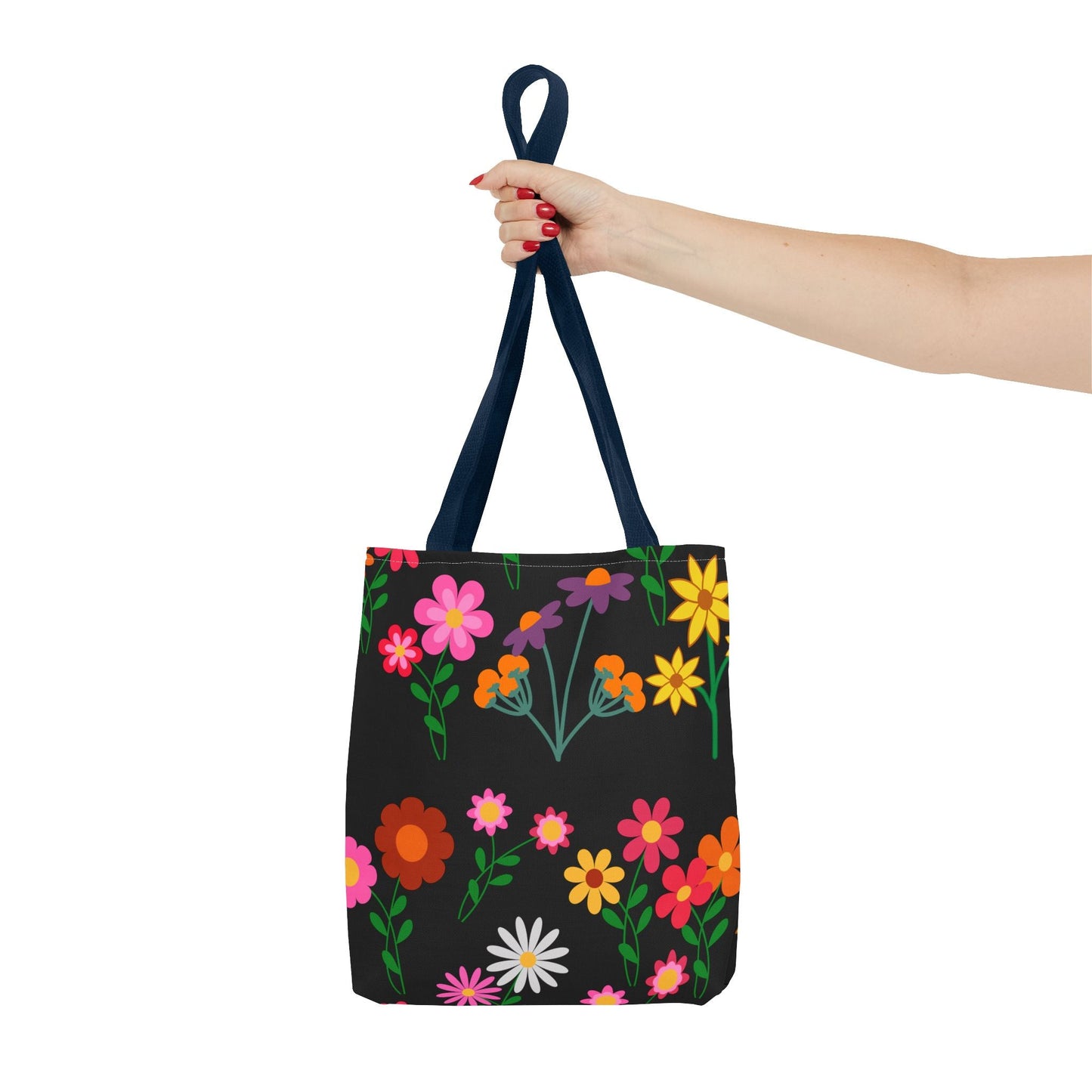 Colorful Floral Tote Bag – Eco-Friendly Every Day Essentials