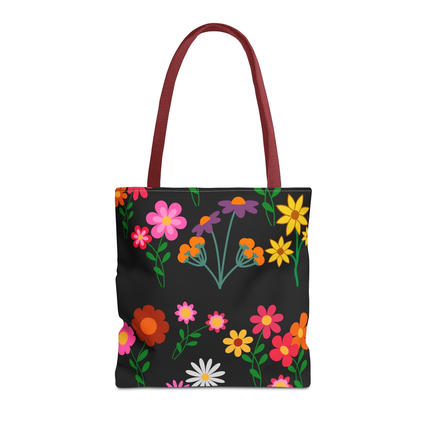 Colorful Floral Tote Bag – Eco-Friendly Every Day Essentials