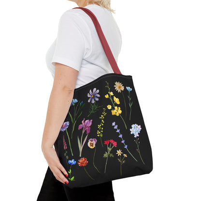 Floral Tote Bag - Chic and Eco-Friendly Carryall for Nature Lovers
