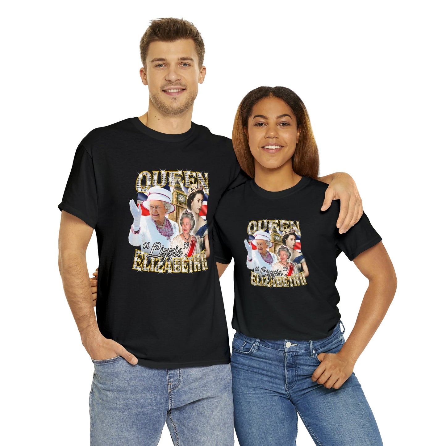 Queen "Lizzie" Elizabeth II T-Shirt!