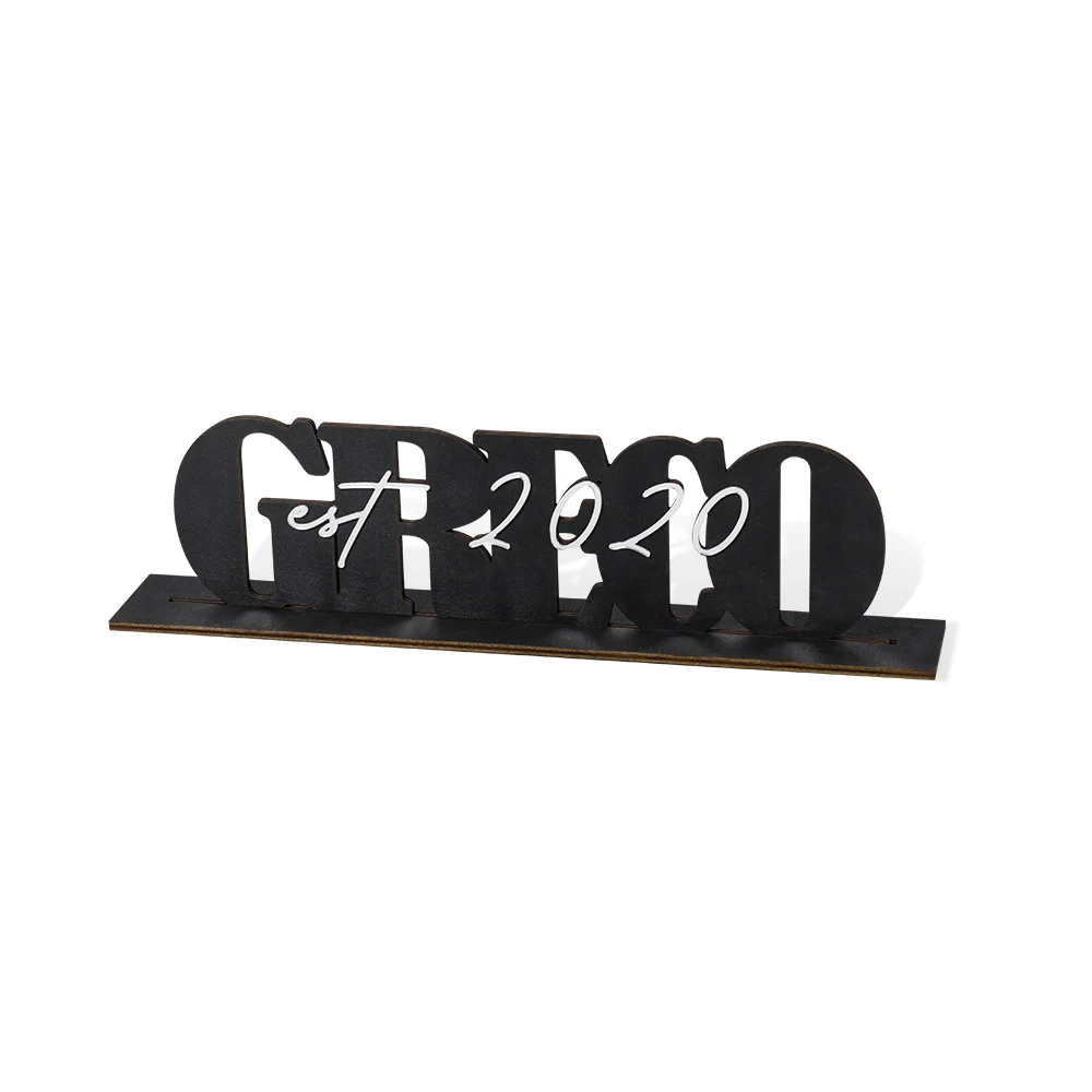 Personalized Mr & Mrs Wedding Name Sign – Custom Table Decor & Anniversary Gift