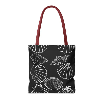 Elegant Shell Pattern Tote Bag - Perfect for Beach Days & Everyday Use