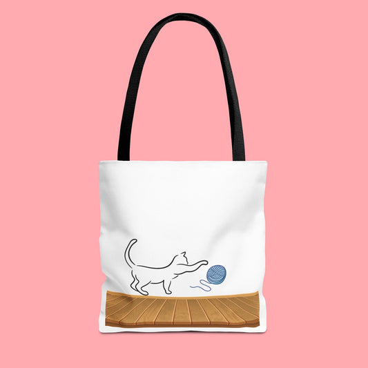 Cat Lover's Canvas Tote Bag - Perfect for Pet Enthusiasts