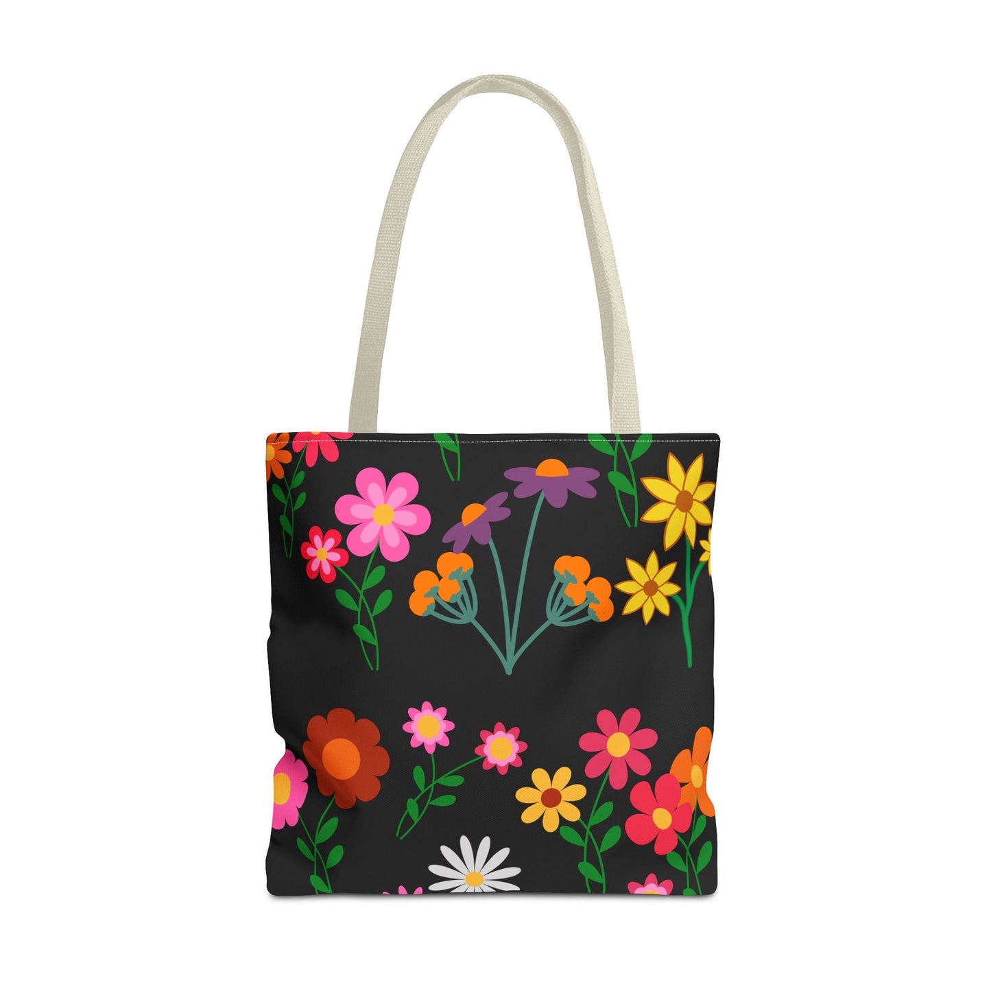 Colorful Floral Tote Bag – Eco-Friendly Every Day Essentials