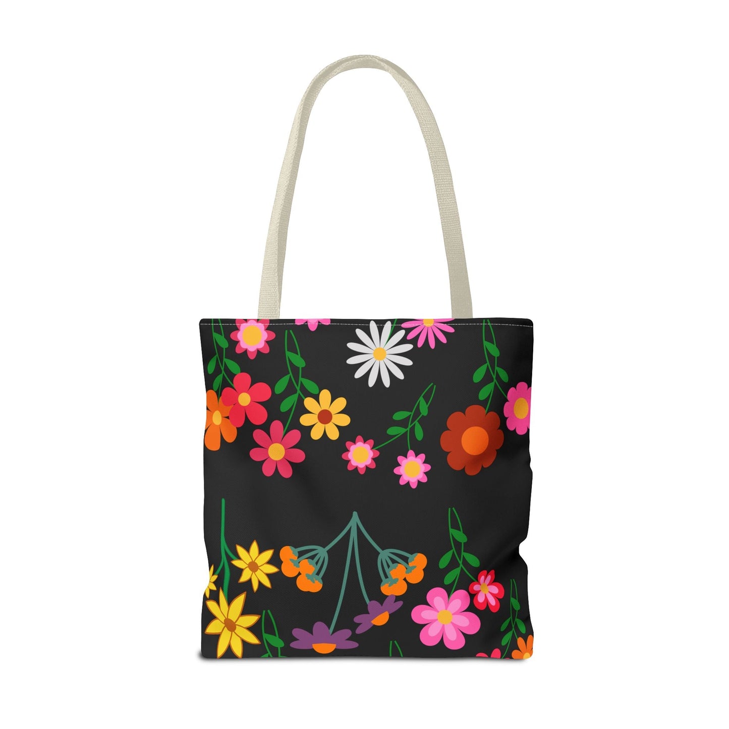 Colorful Floral Tote Bag – Eco-Friendly Every Day Essentials