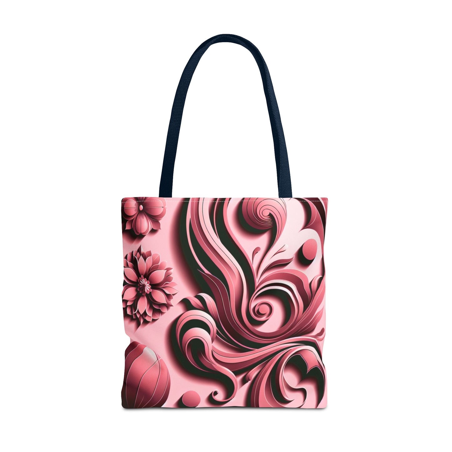Stylish Floral Tote Bag - Elegant Floral Design for Everyday Use