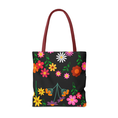 Colorful Floral Tote Bag – Eco-Friendly Every Day Essentials