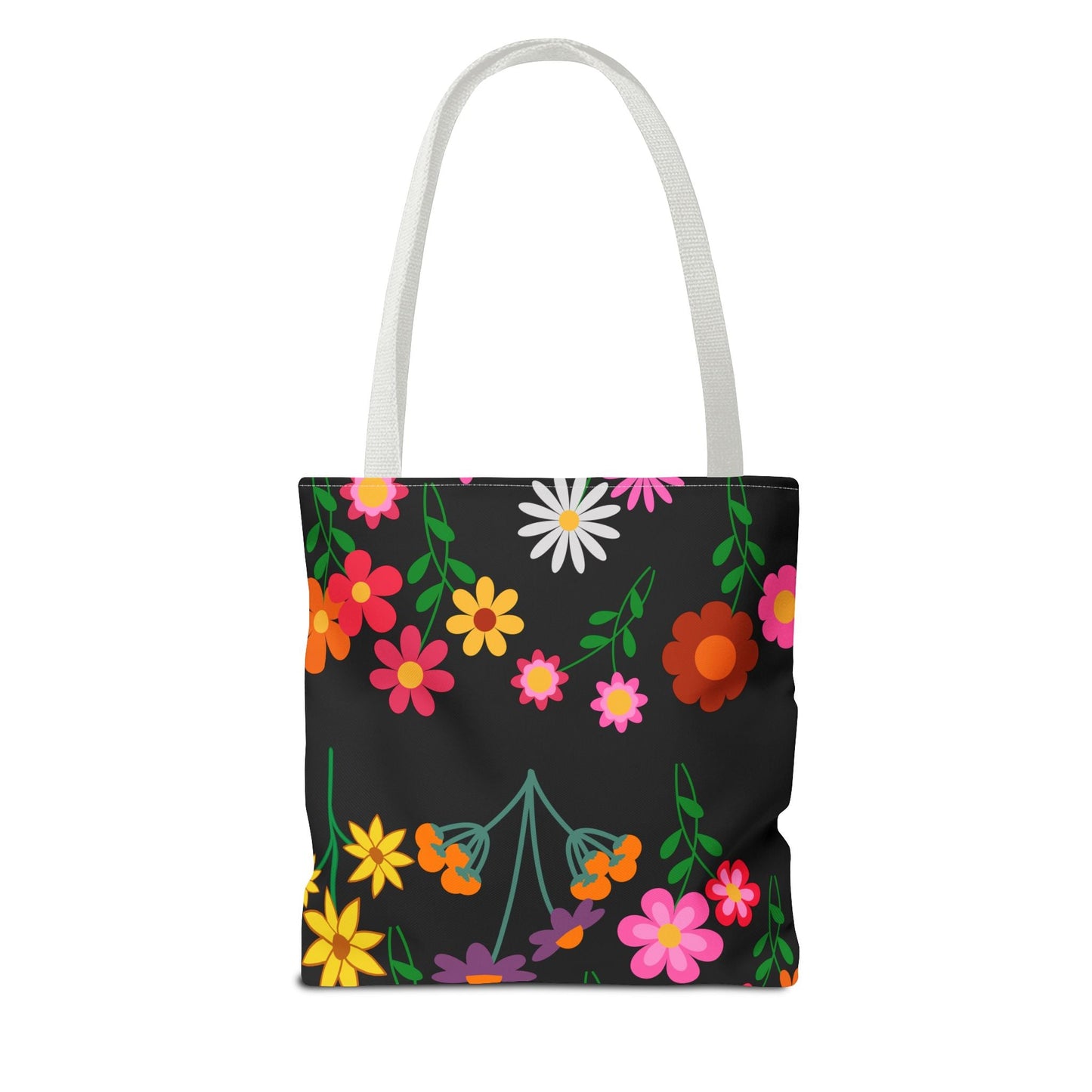 Colorful Floral Tote Bag – Eco-Friendly Every Day Essentials