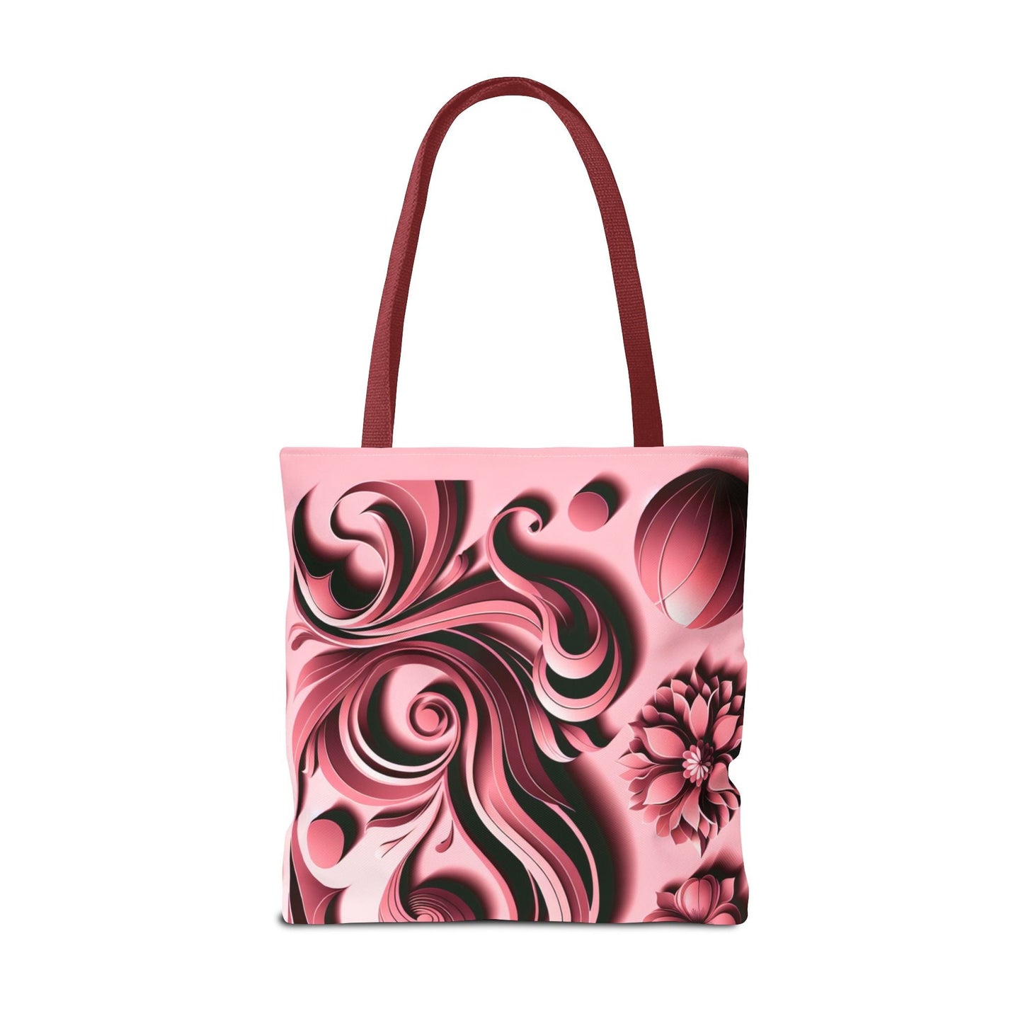 Stylish Floral Tote Bag - Elegant Floral Design for Everyday Use