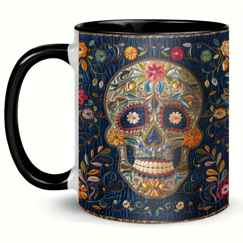 Skull Ceramic Coffee Mug