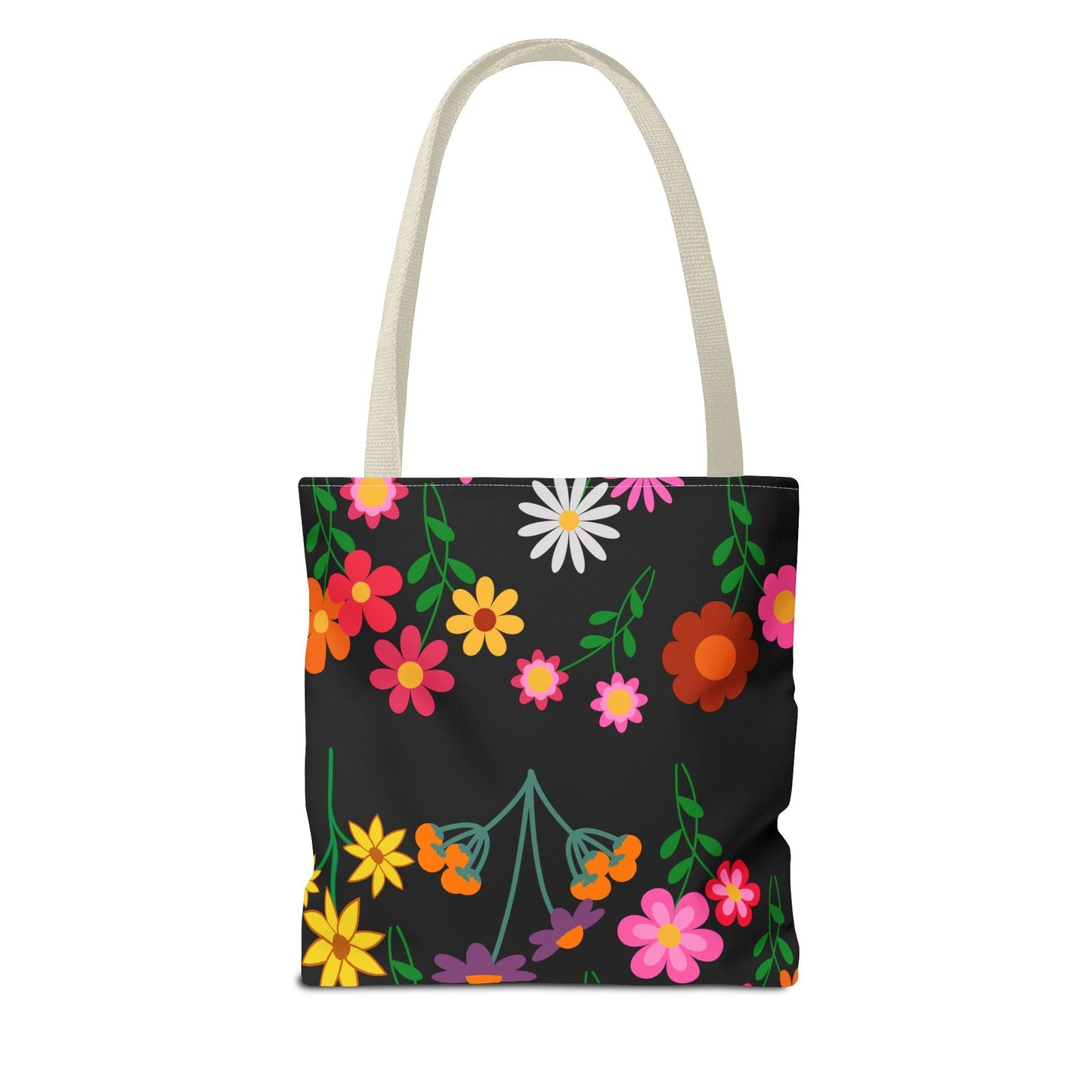 Colorful Floral Tote Bag – Eco-Friendly Every Day Essentials