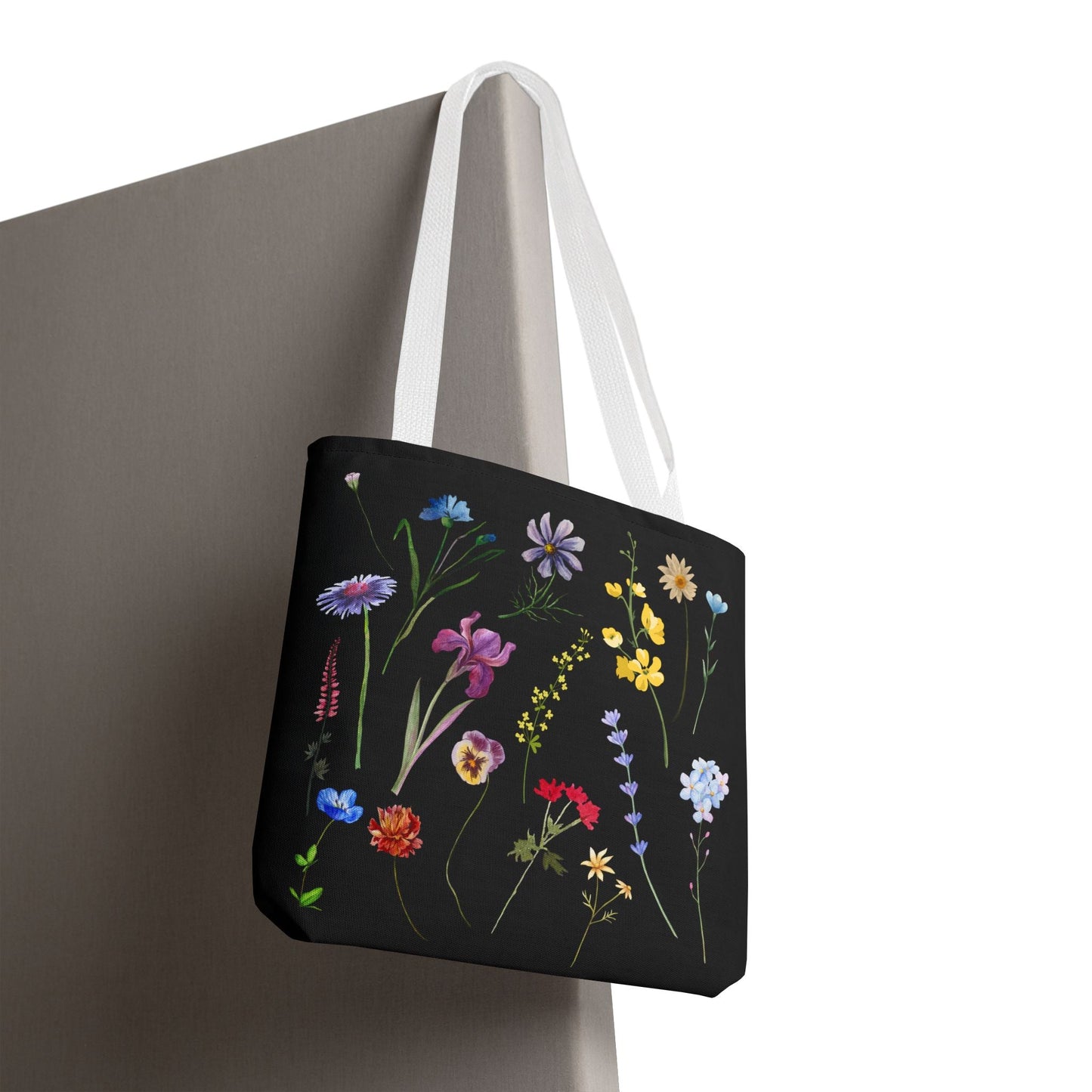 Floral Tote Bag - Chic and Eco-Friendly Carryall for Nature Lovers