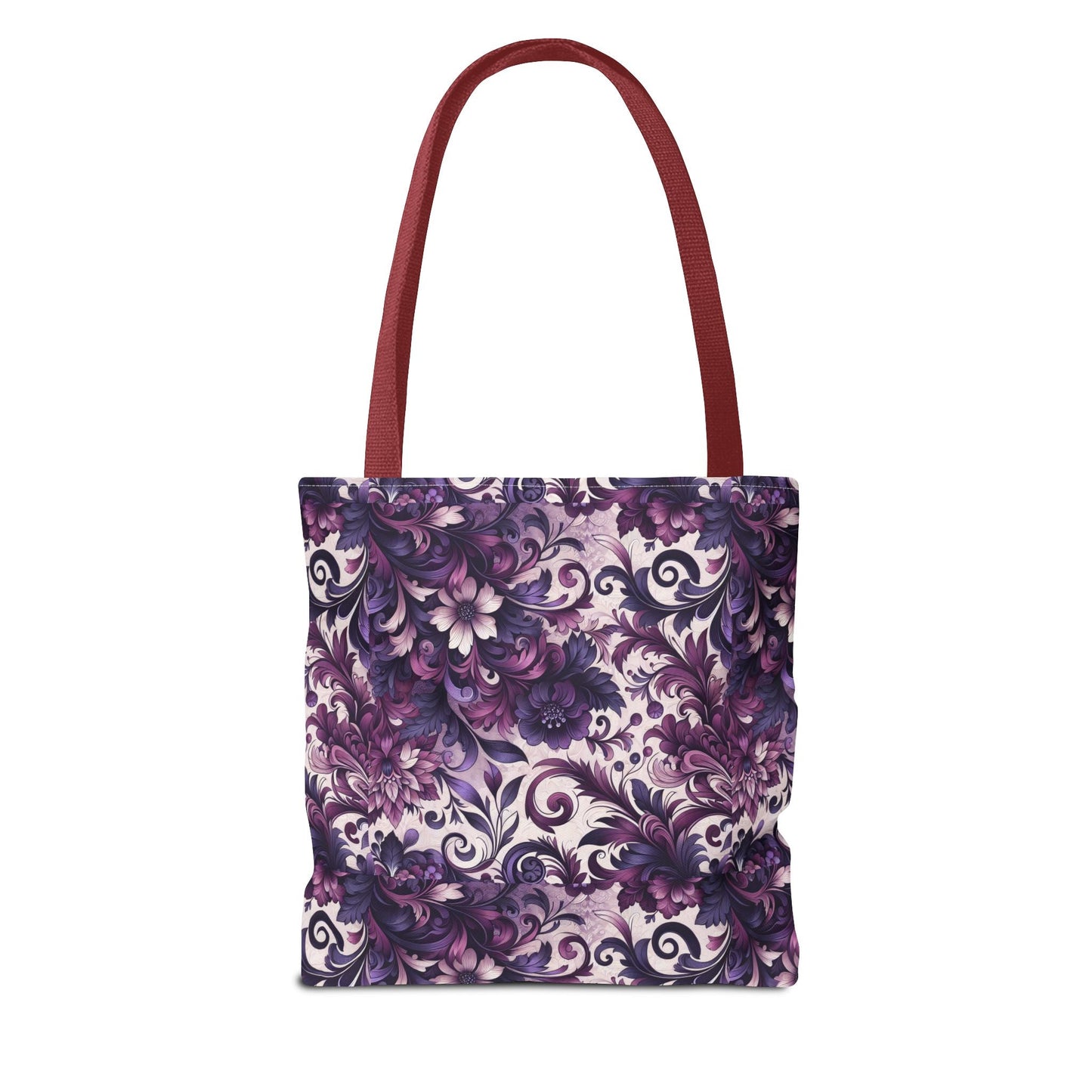 Floral Elegance Tote Bag - Stylish and Versatile Floral Pattern for Everyday Use