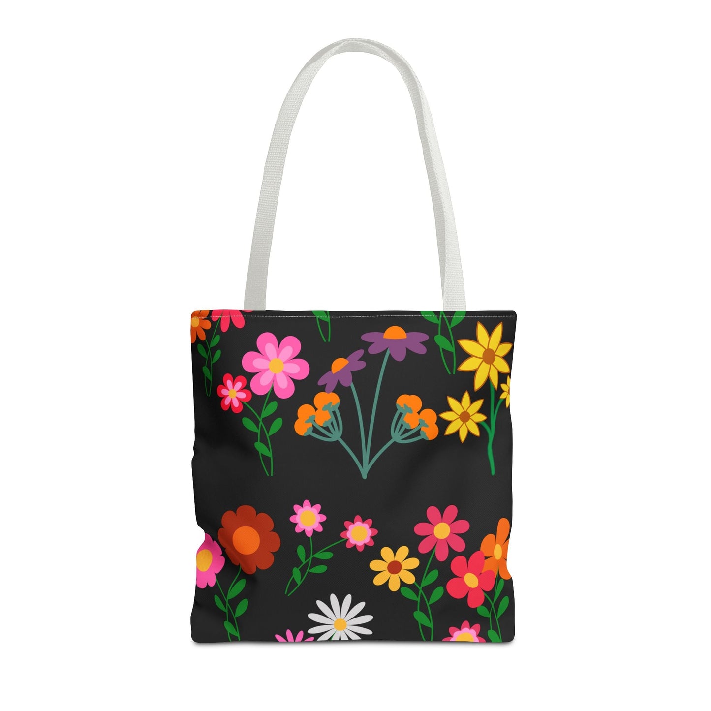 Colorful Floral Tote Bag – Eco-Friendly Every Day Essentials