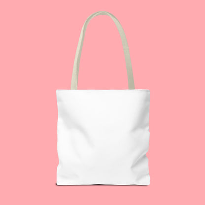 Cute Cat Lovers Tote Bag - Adorable Heart Design for Pet Enthusiasts