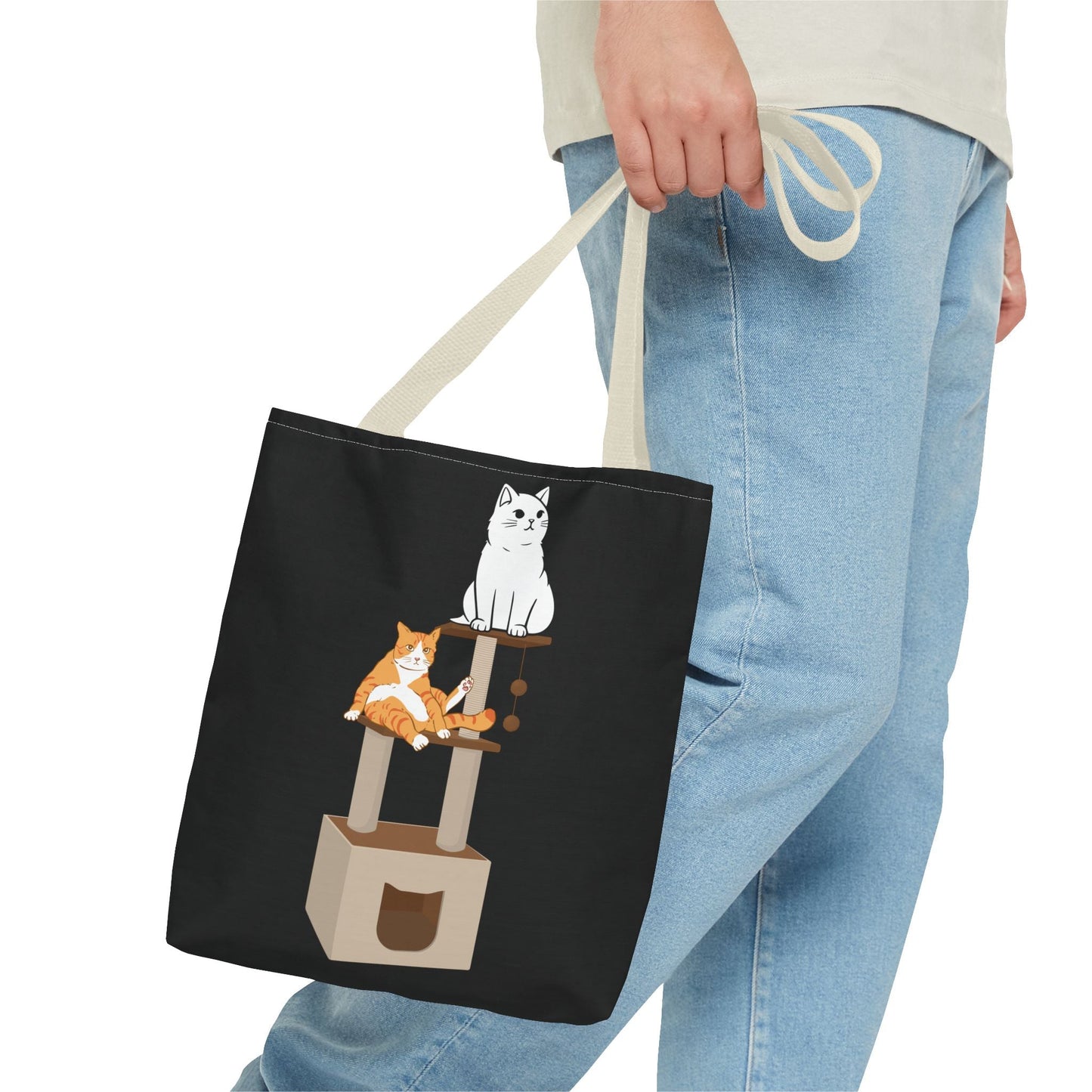 Cute Cat Lover Tote Bag - Perfect for Pet Owners and Cat Enthusiasts
