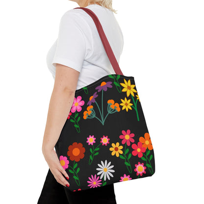 Colorful Floral Tote Bag – Eco-Friendly Every Day Essentials