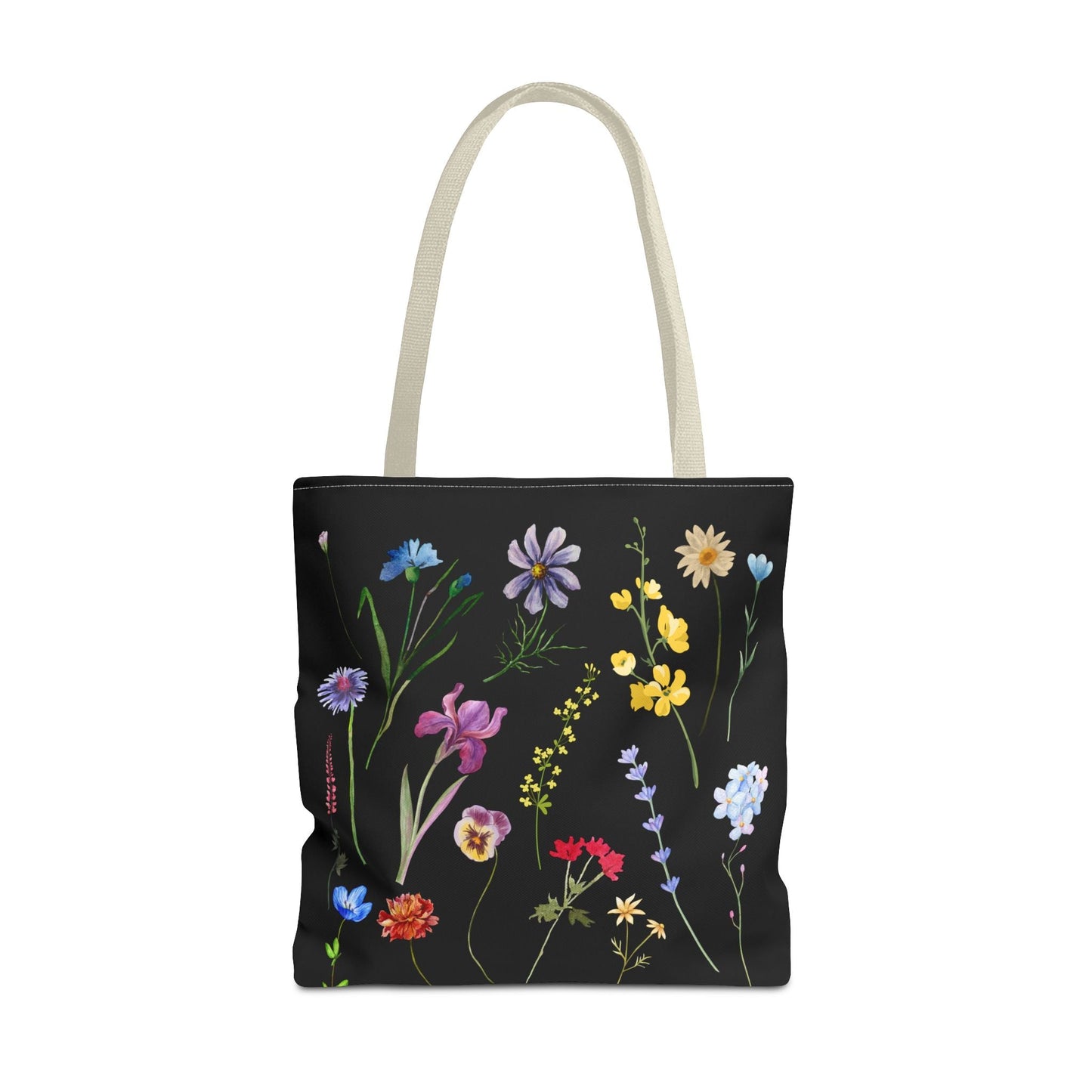 Floral Tote Bag - Chic and Eco-Friendly Carryall for Nature Lovers