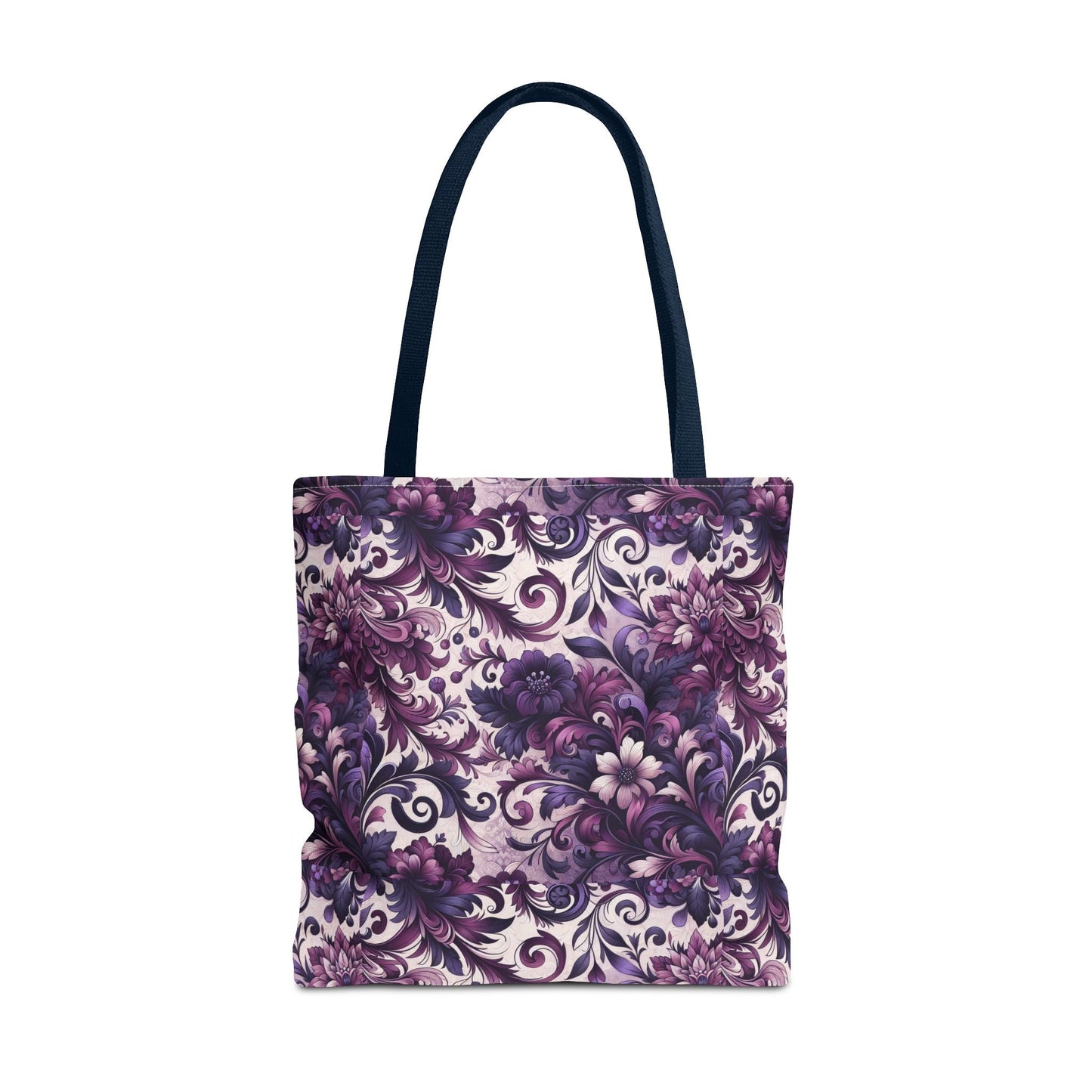 Floral Elegance Tote Bag - Stylish and Versatile Floral Pattern for Everyday Use