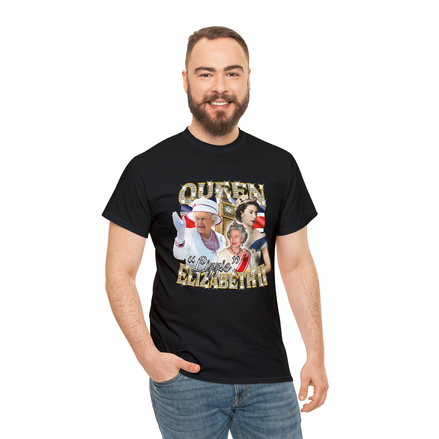 Queen "Lizzie" Elizabeth II T-Shirt!