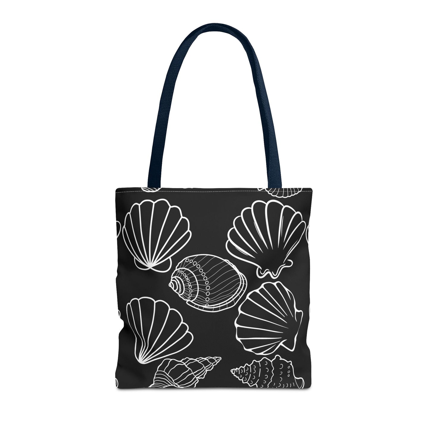 Elegant Shell Pattern Tote Bag - Perfect for Beach Days & Everyday Use