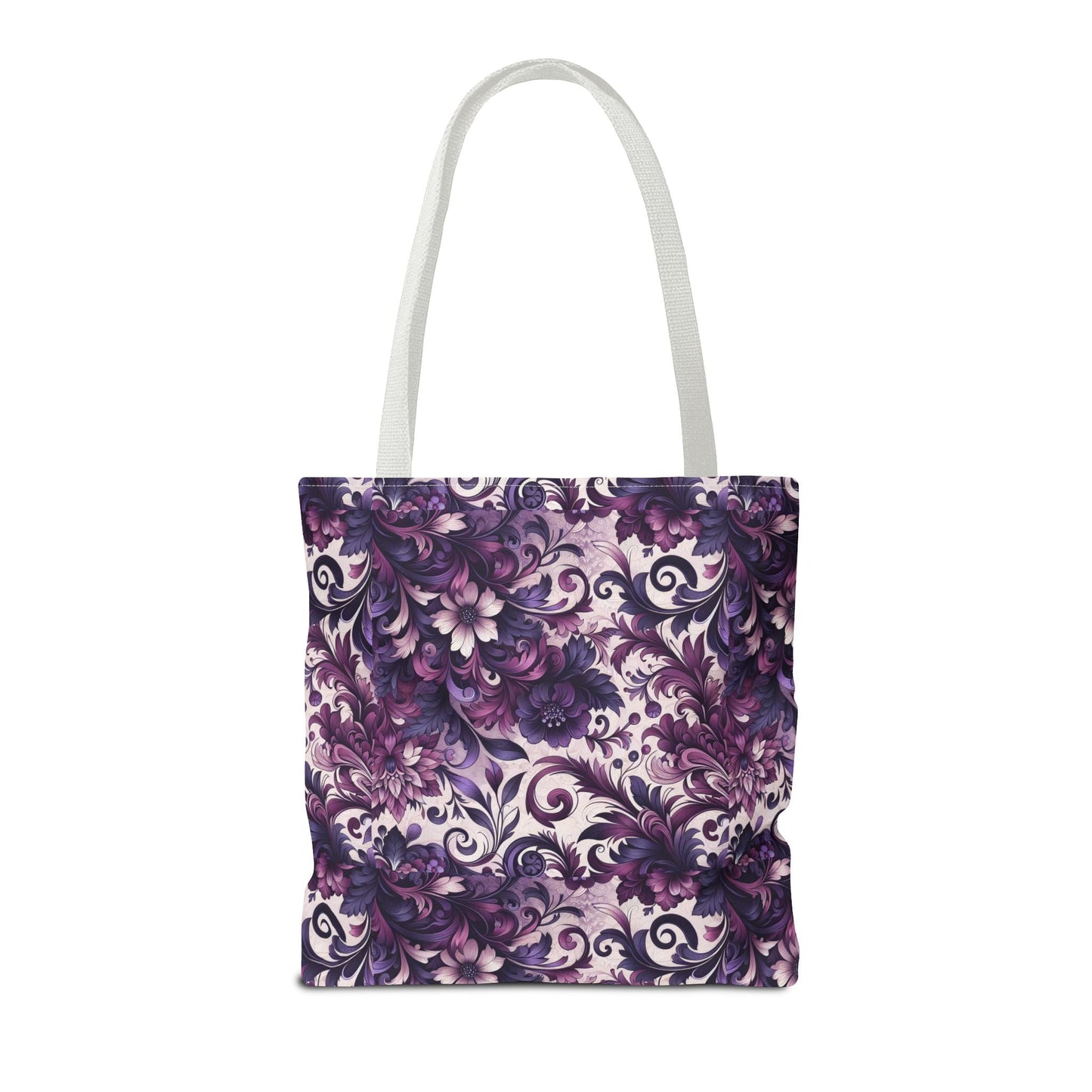 Floral Elegance Tote Bag - Stylish and Versatile Floral Pattern for Everyday Use