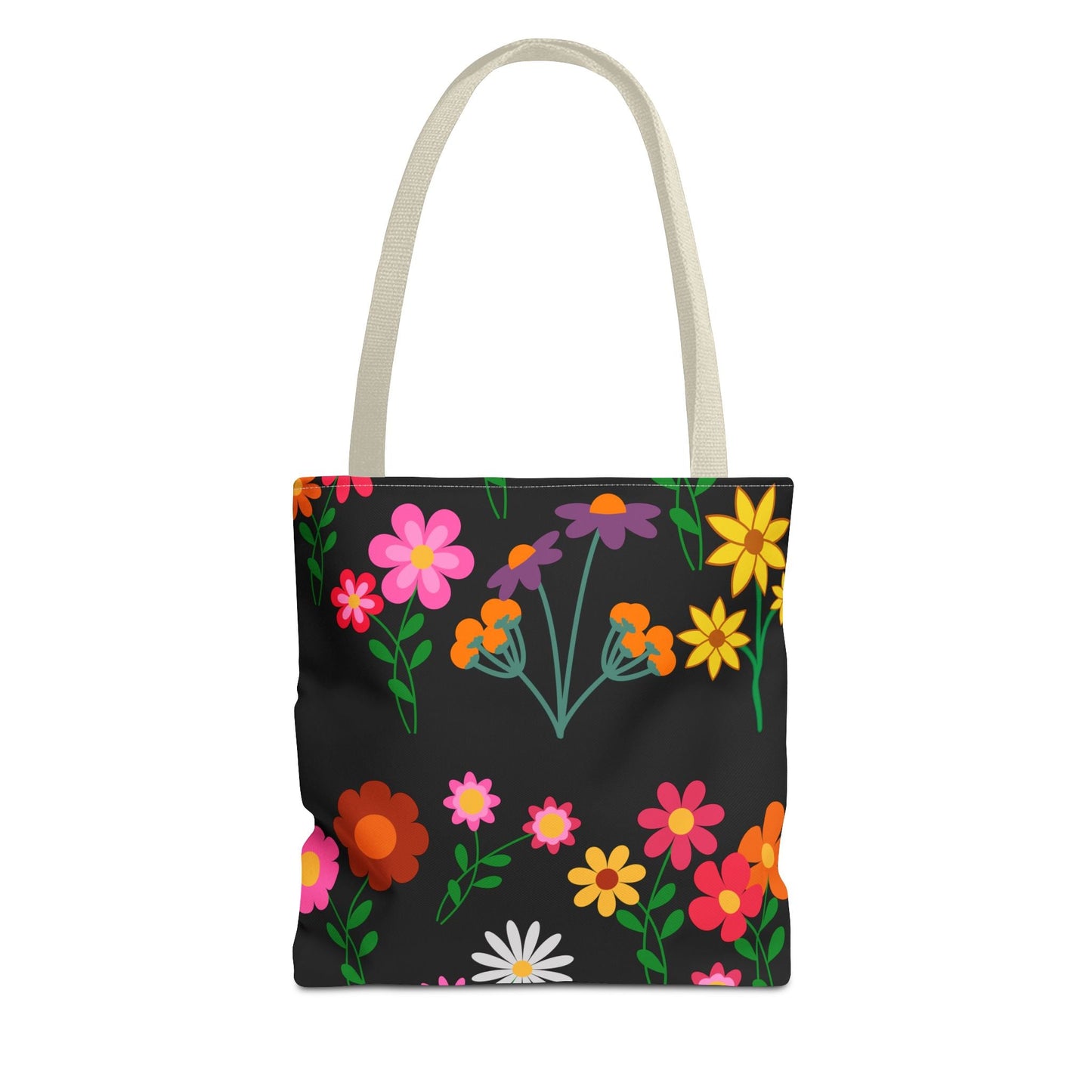 Colorful Floral Tote Bag – Eco-Friendly Every Day Essentials