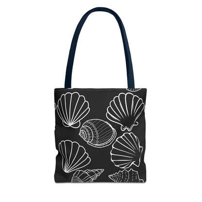 Elegant Shell Pattern Tote Bag - Perfect for Beach Days & Everyday Use