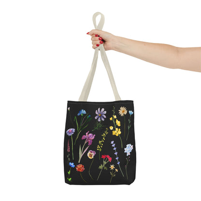 Floral Tote Bag - Chic and Eco-Friendly Carryall for Nature Lovers
