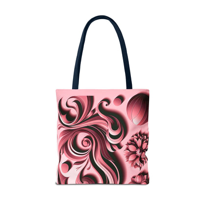 Stylish Floral Tote Bag - Elegant Floral Design for Everyday Use