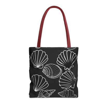 Elegant Shell Pattern Tote Bag - Perfect for Beach Days & Everyday Use