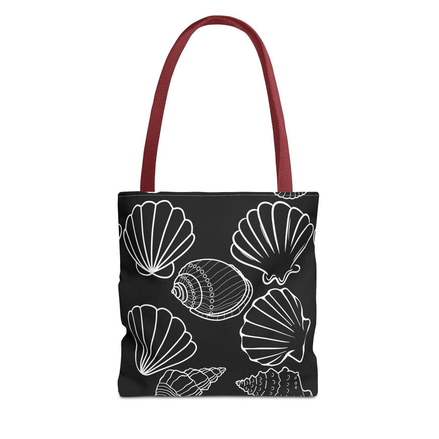 Elegant Shell Pattern Tote Bag - Perfect for Beach Days & Everyday Use